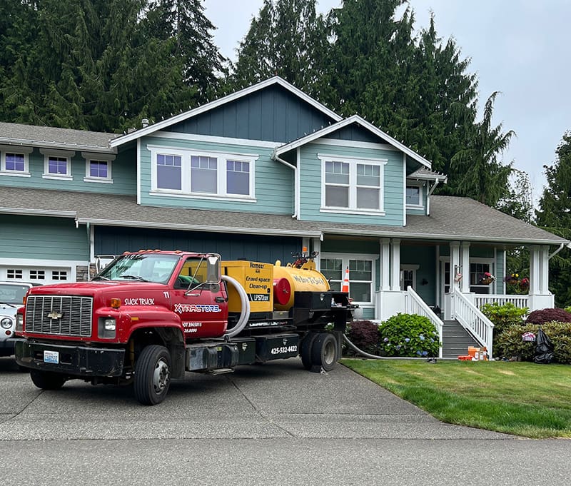 Sewage extraction truck Sewage extraction truck